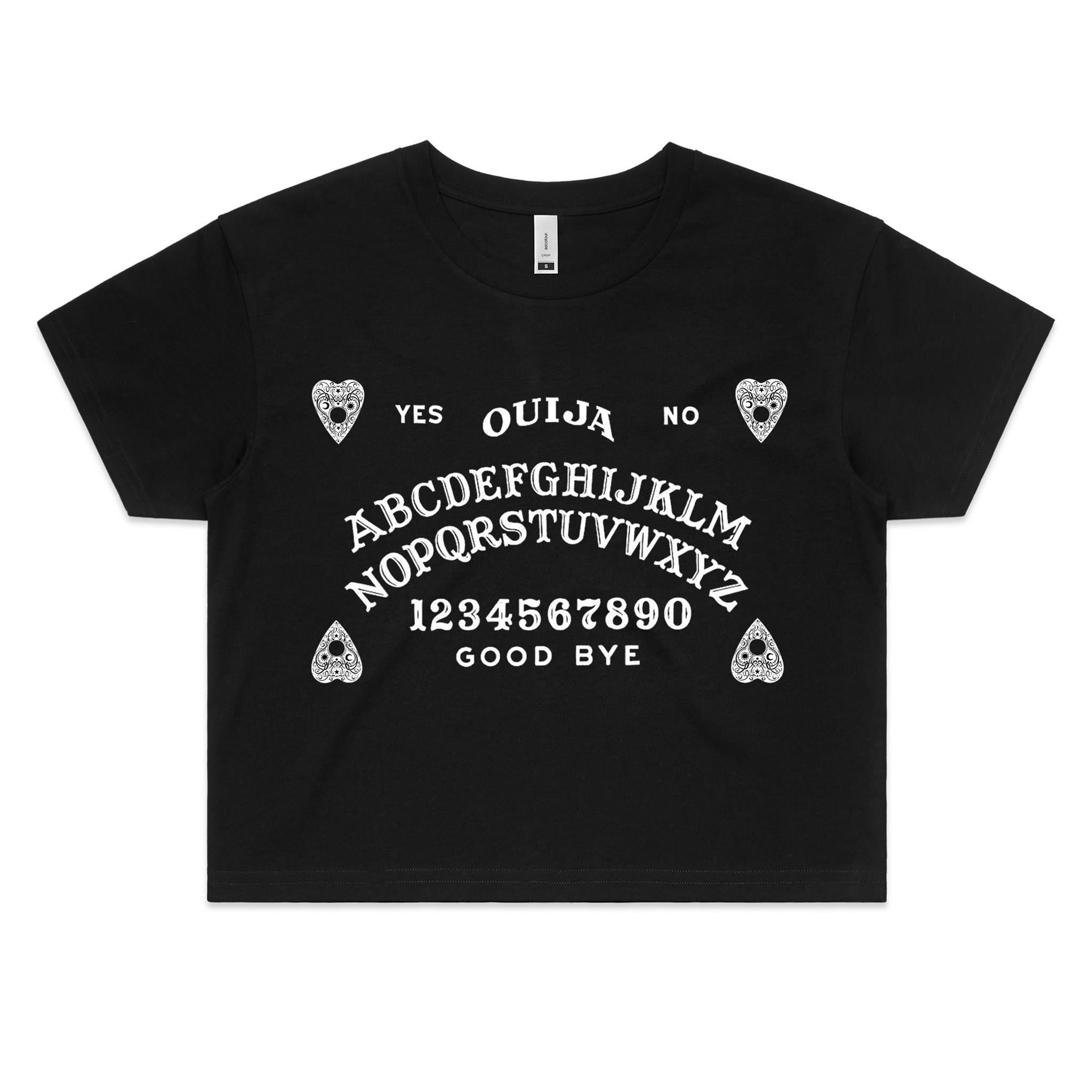 Ouija Board Crop Tee