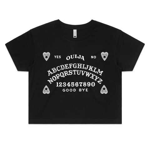 Ouija Board Crop Tee