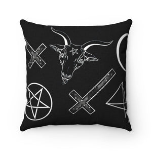 Occult Square Cushion