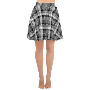 Tartan Essential Midi Skater Skirt